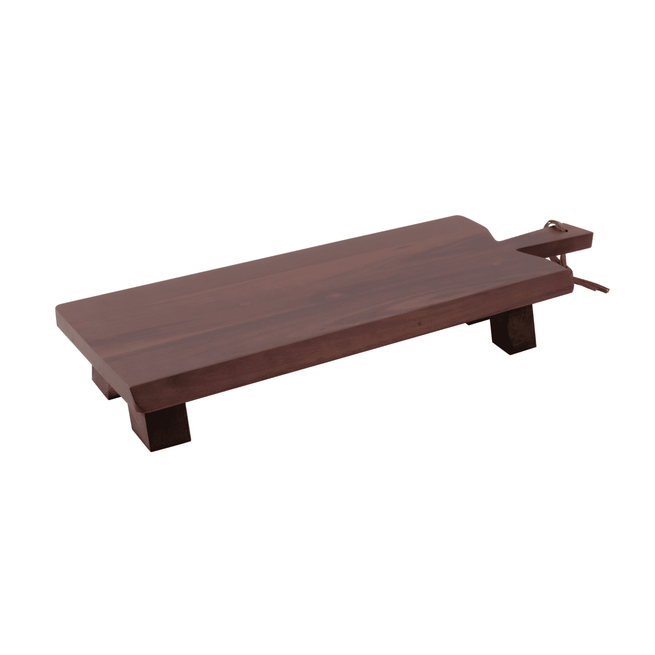 Alzata buffet tagliere radici cm.60x20x8h