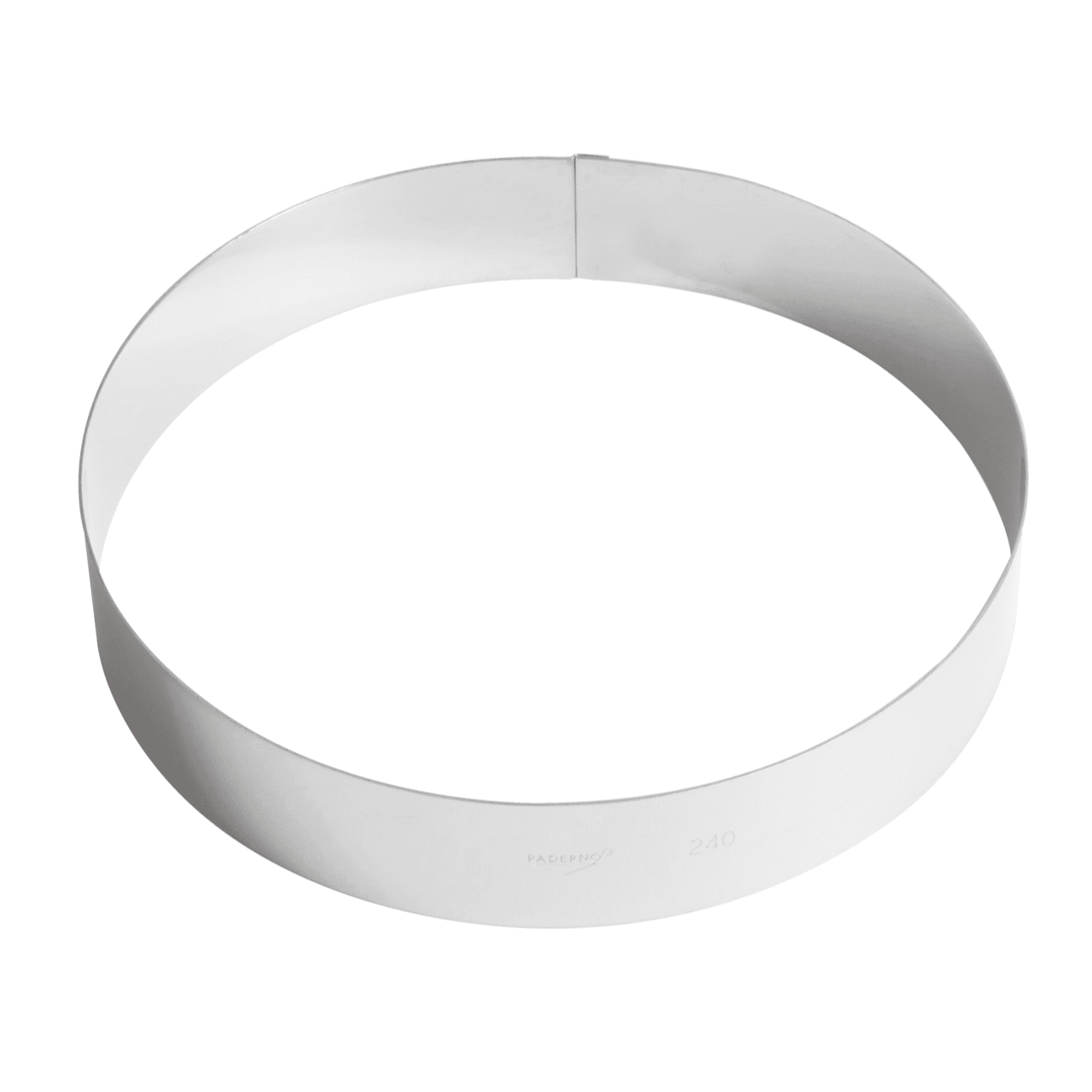 Anello per mousse inox cm.24×4,5h