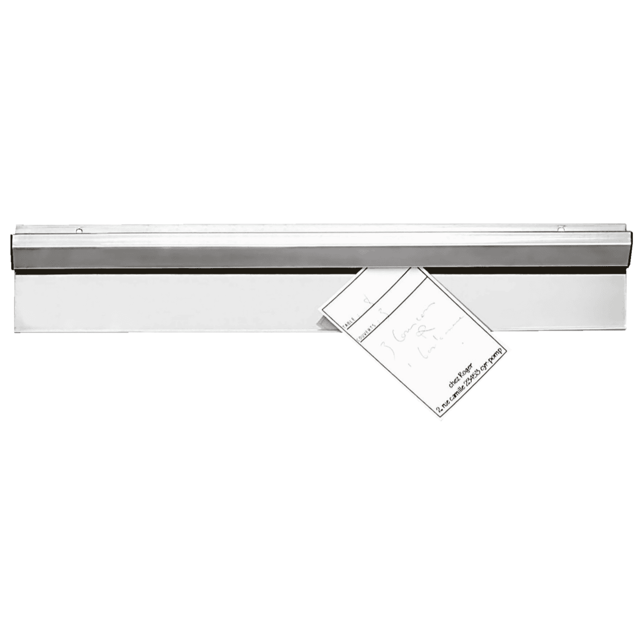 Asta portascontrini inox cm.50