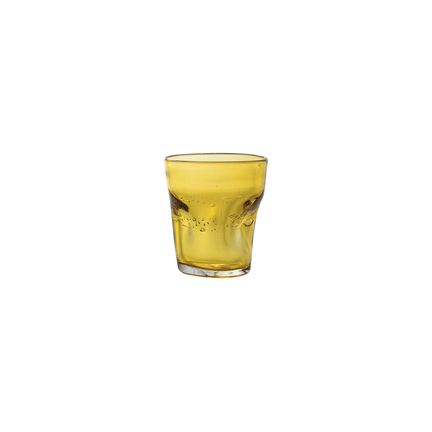 Bicchiere dali giallo cl.35