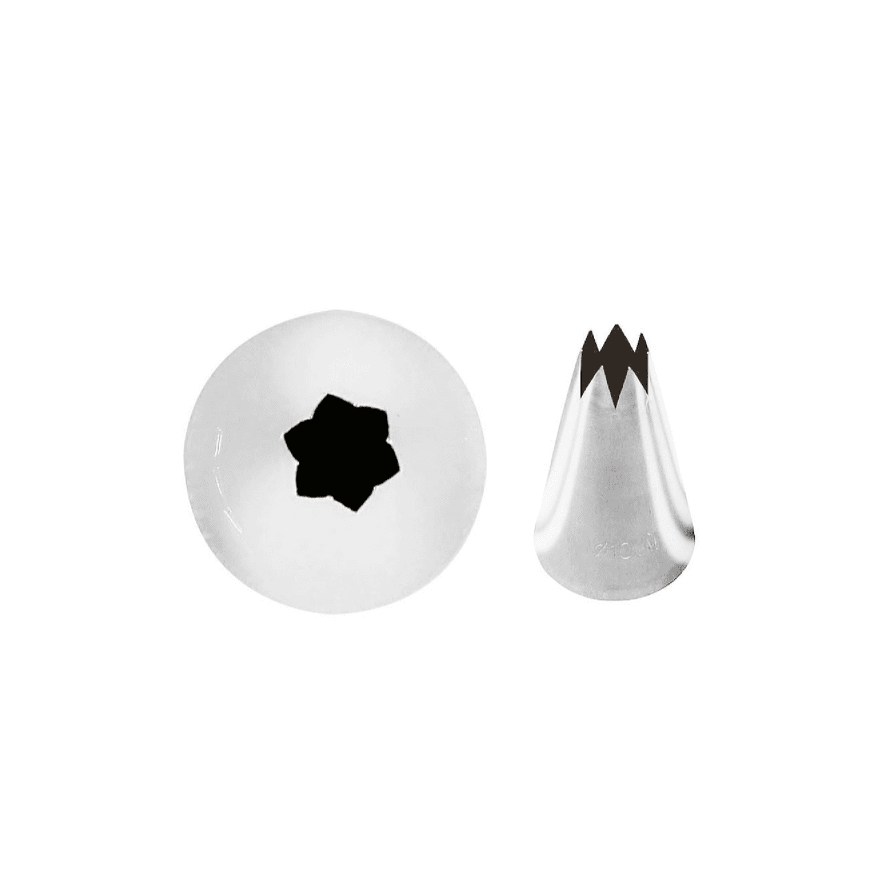 Bocchetta inox stella mm.4