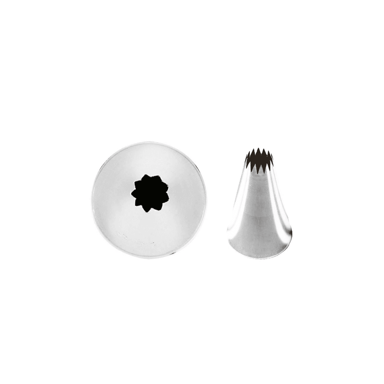 Bocchetta inox stella mm.4