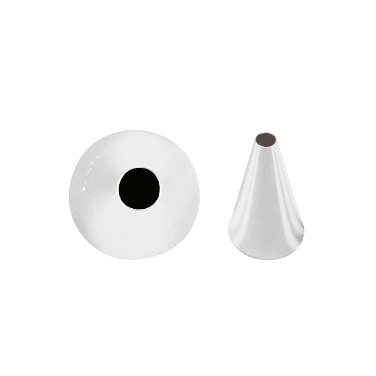 Bocchetta inox tondo mm.2