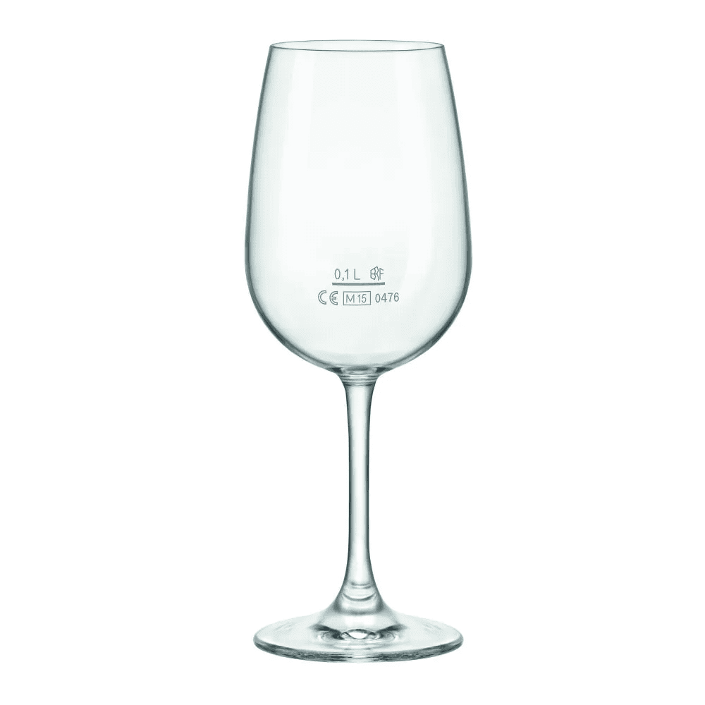 Calice bordeaux riserva cl.54 con tacca l.0,1