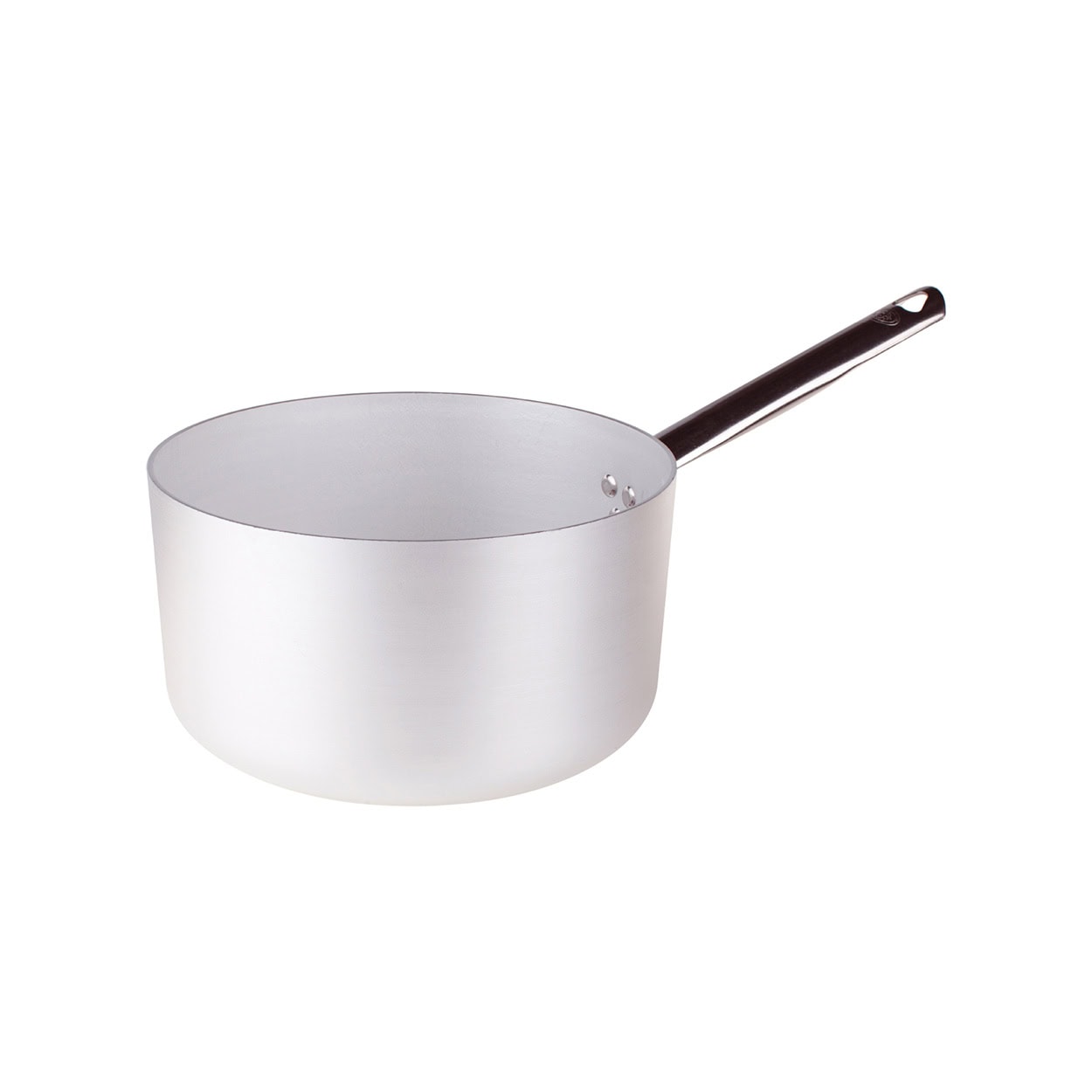 Casseruola alta alluminio un manico cm.18