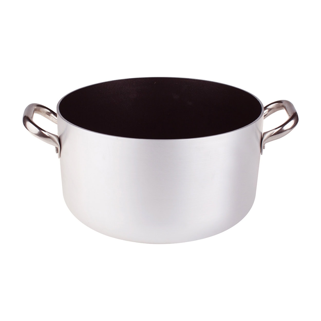 Casseruola alta due maniglie platinum cm.28