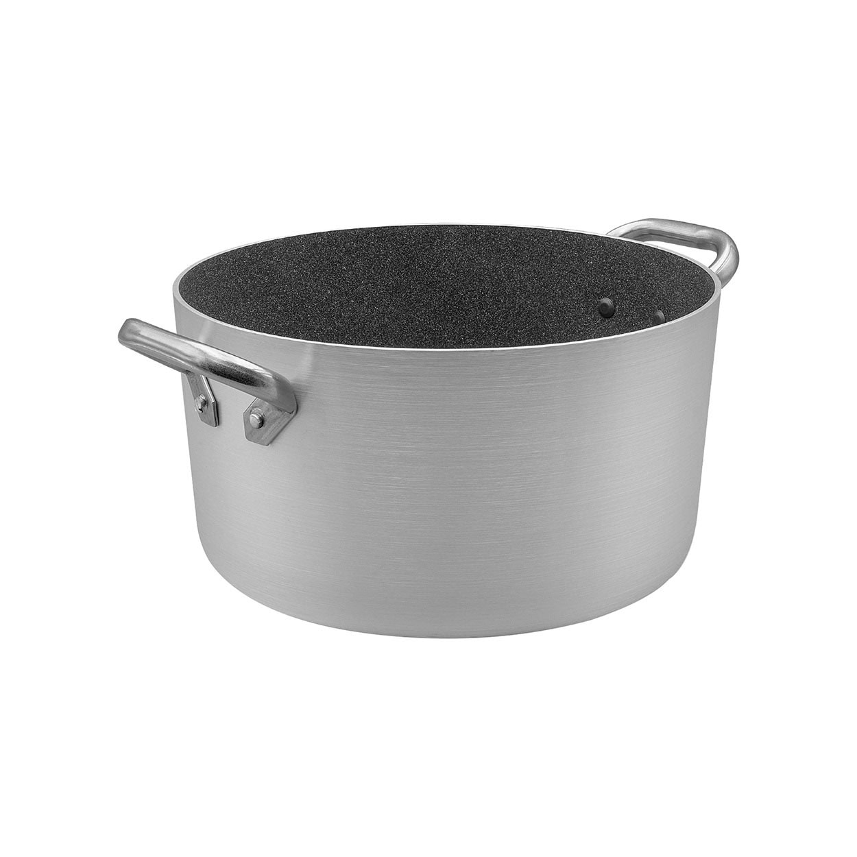 Casseruola alta due maniglie shark skin cm.20