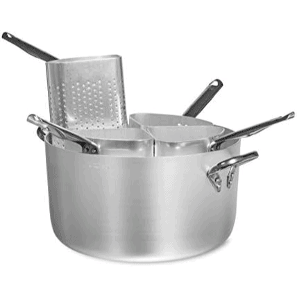 Casseruola con 4 spicchi alluminio cm.40