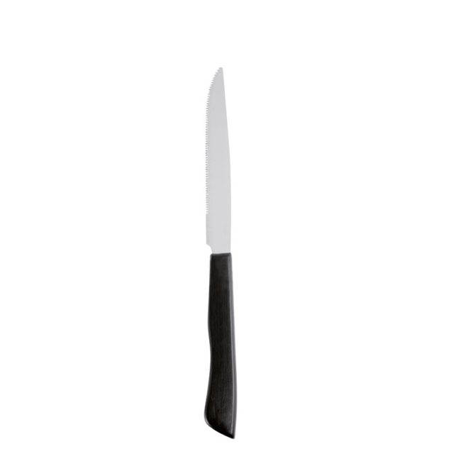 Coltello bistecca zak manico nero