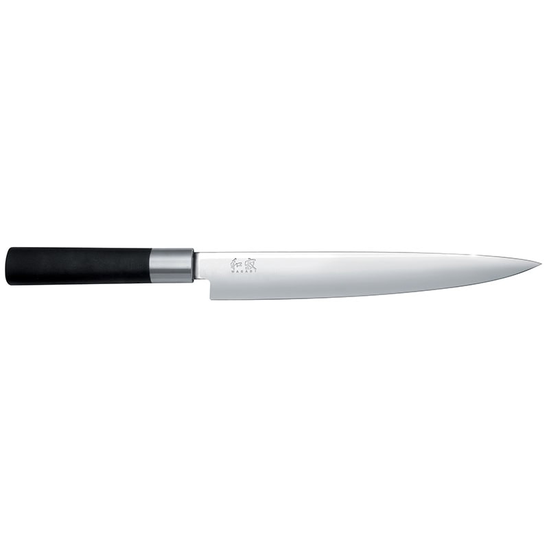 Coltello trinciante stretto wasabi black cm.23