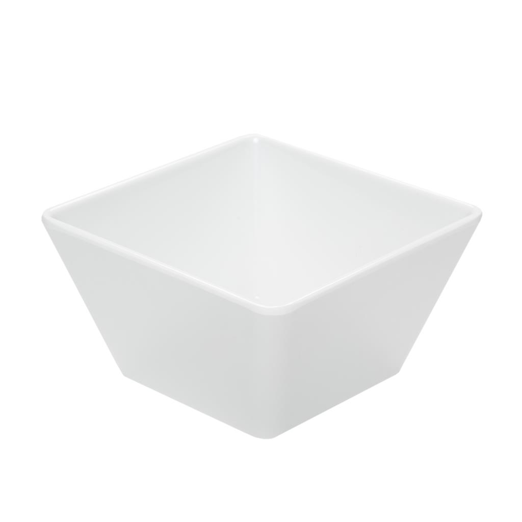 Coppa quadra melamina cm.24×10