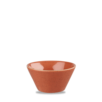 Coppetta conica stonecast spiced orange cm.12,1