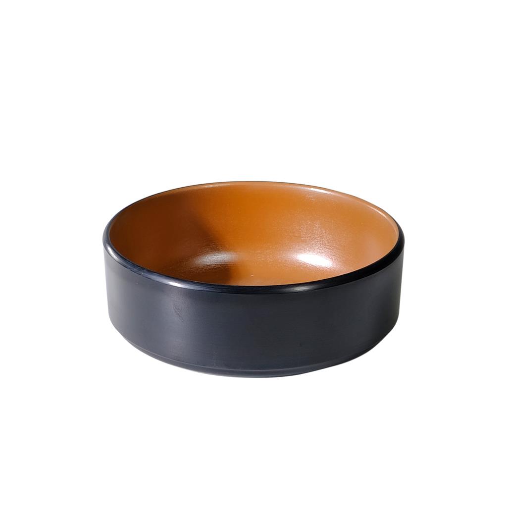 Coppetta melamina bicolor brown cm.10
