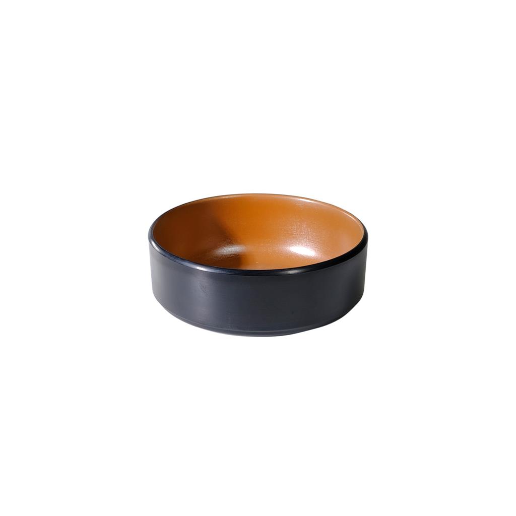Coppetta melamina bicolor brown cm.7,5