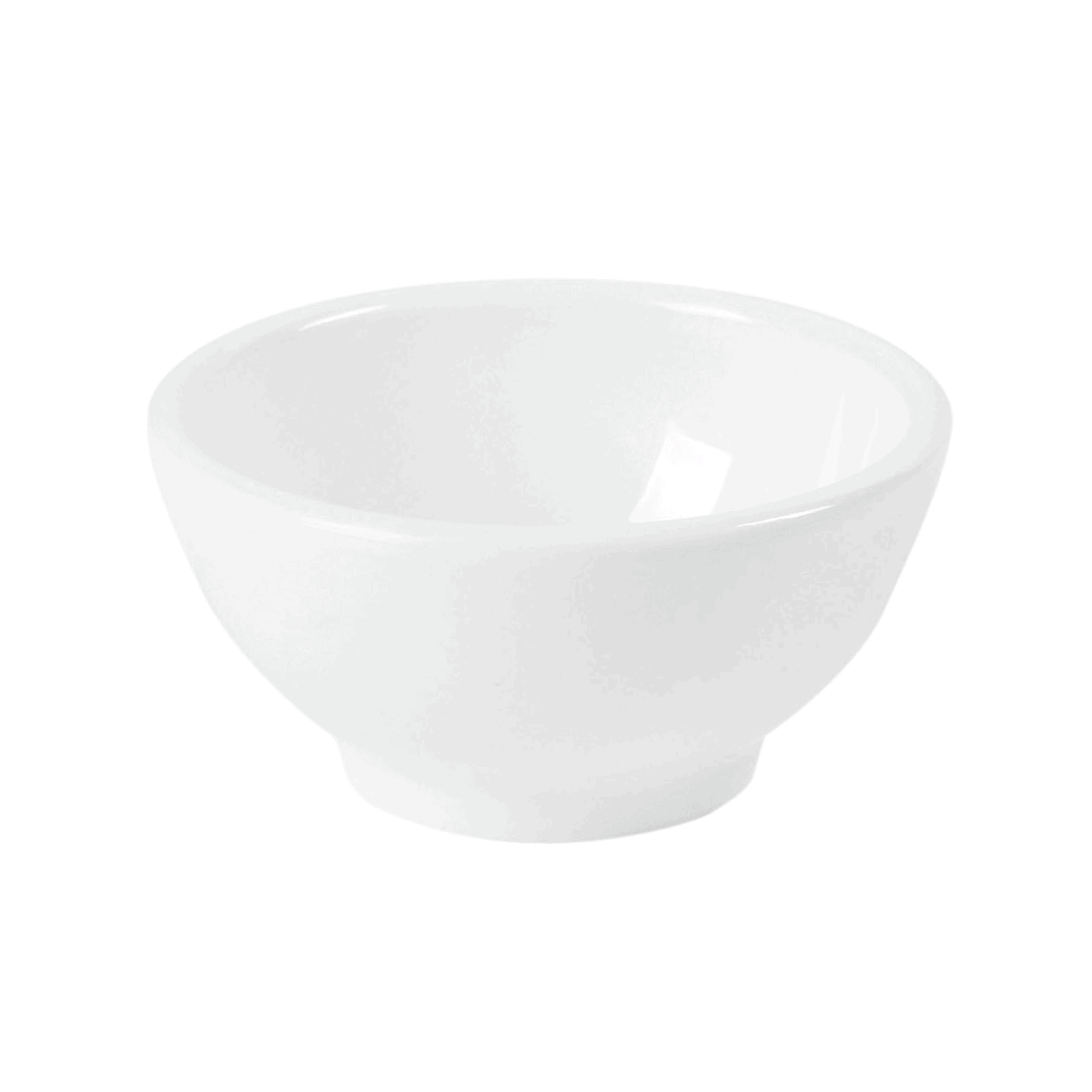 Coppetta tonda bianca melamina easy black&white cm.9×4,5