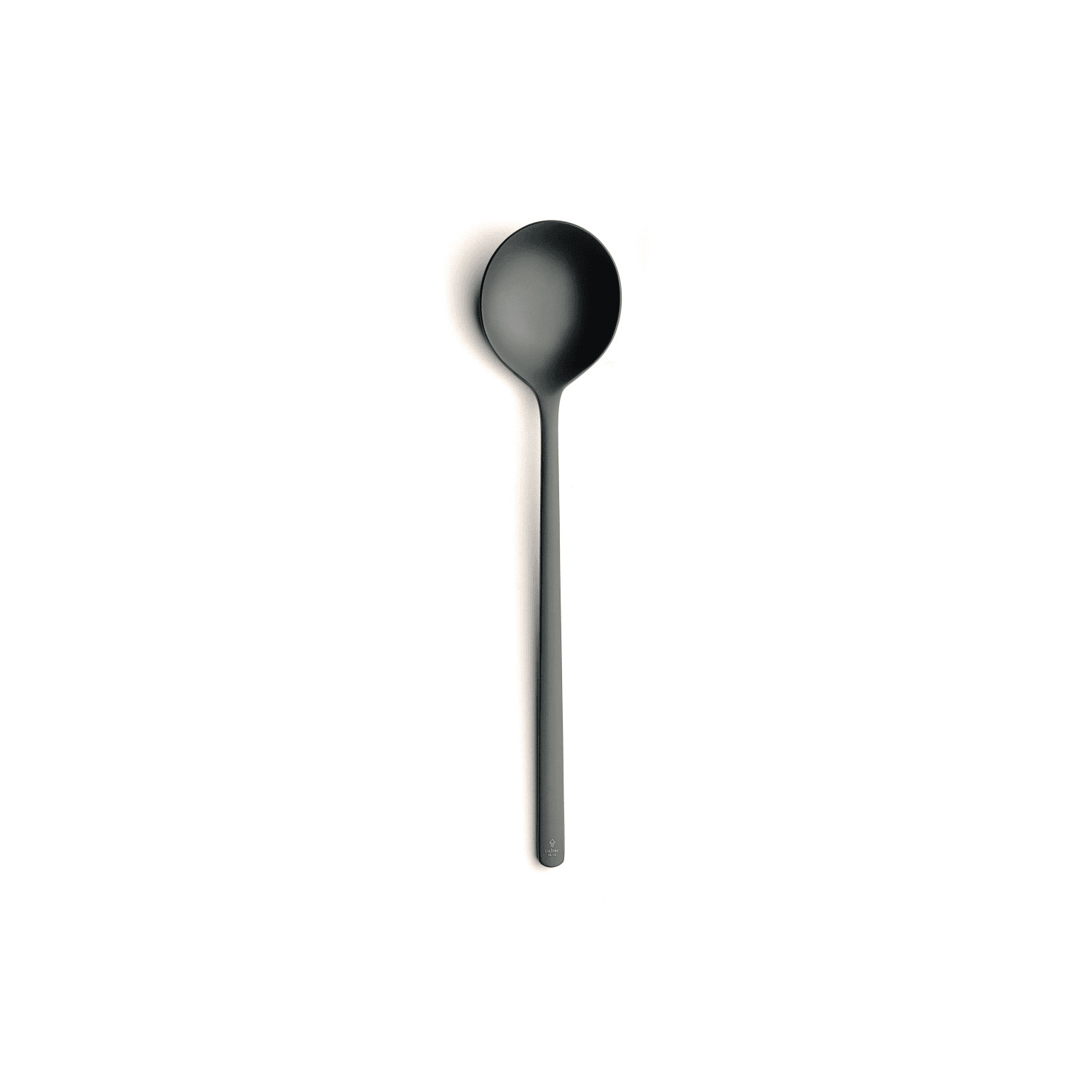 Cucchiaio tavola atlantida ice black