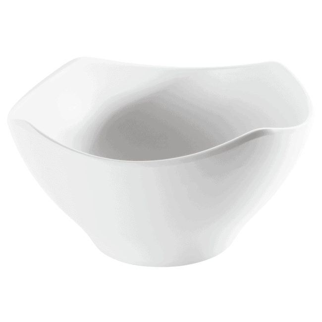 Insalatiera thara melamina bianca cm.21x11h