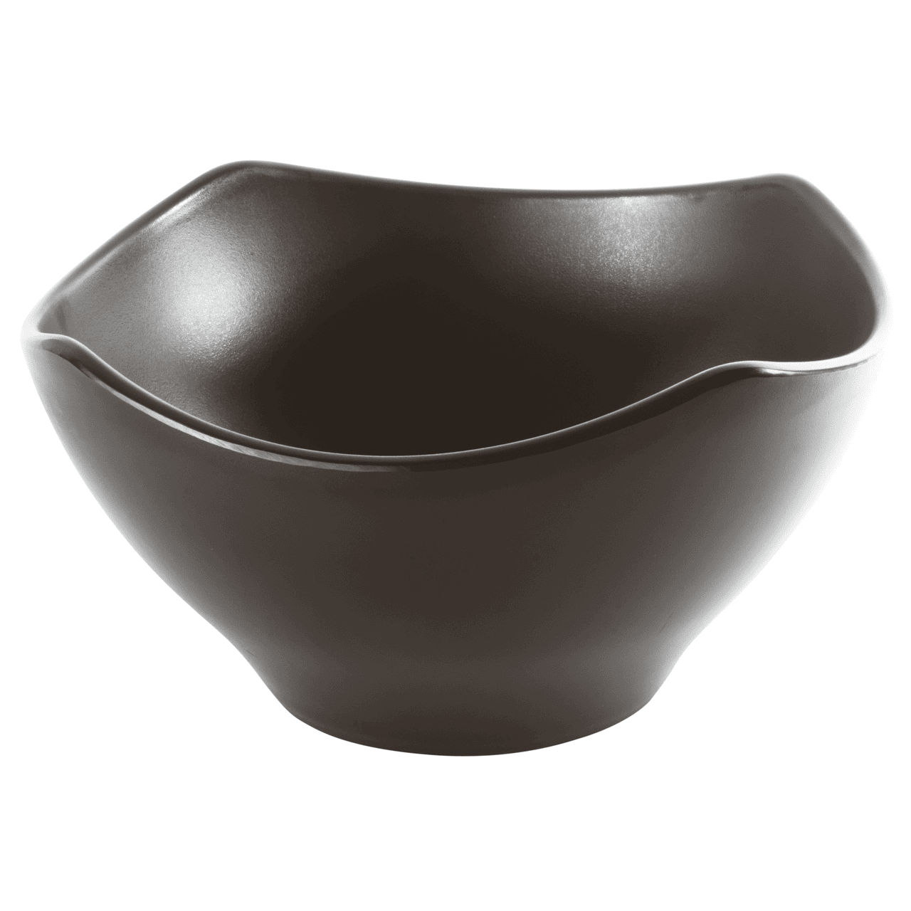 Insalatiera thara melamina nera cm.21x11h