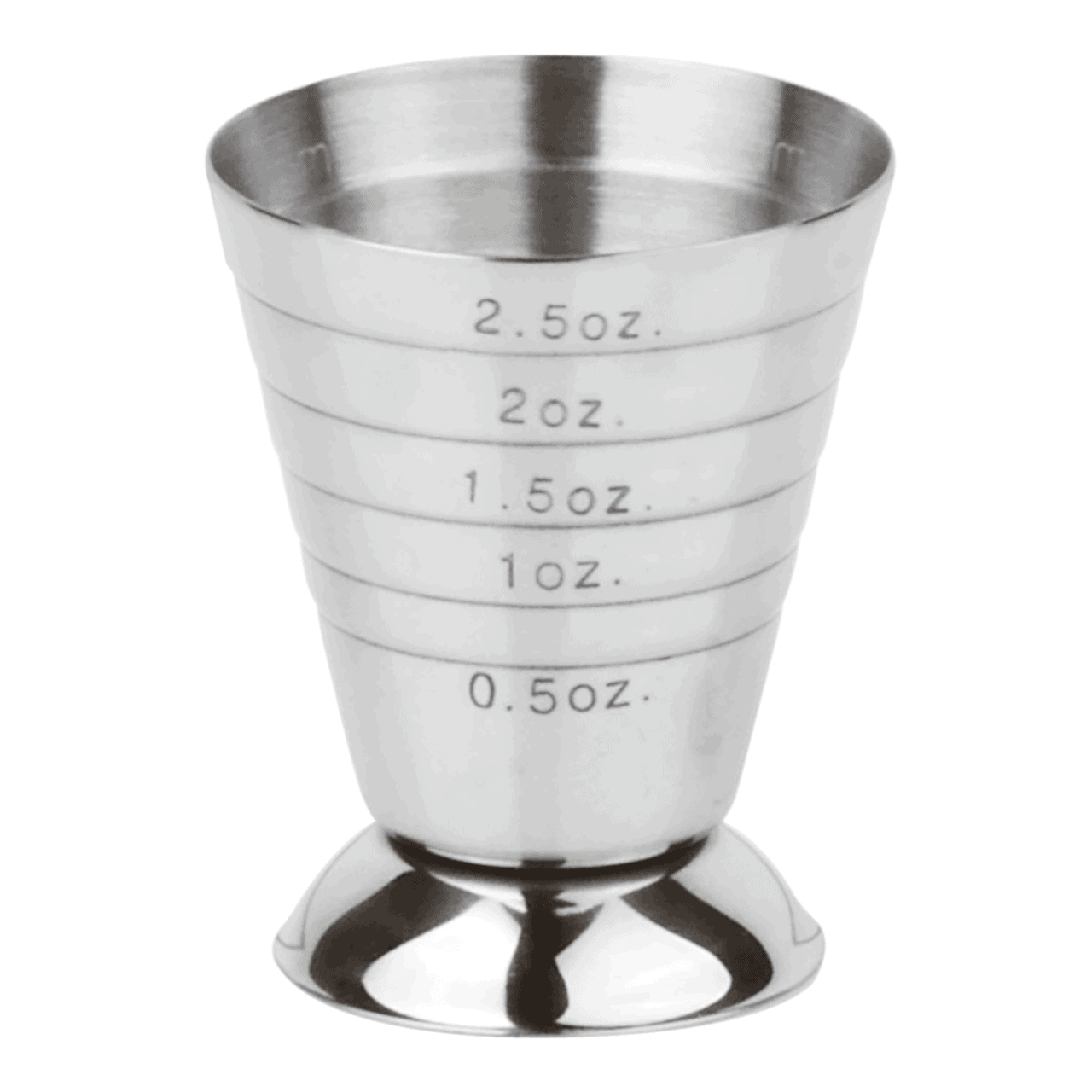 Jigger con misure inox cl.7,5