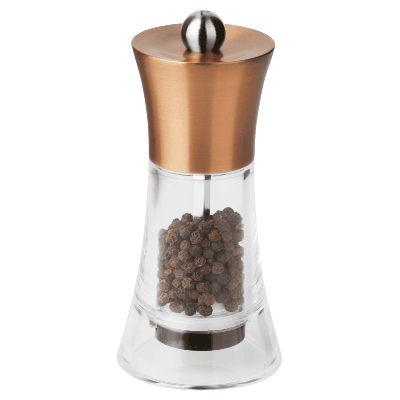 Macinapepe acrilico/inox copper antique cm.13