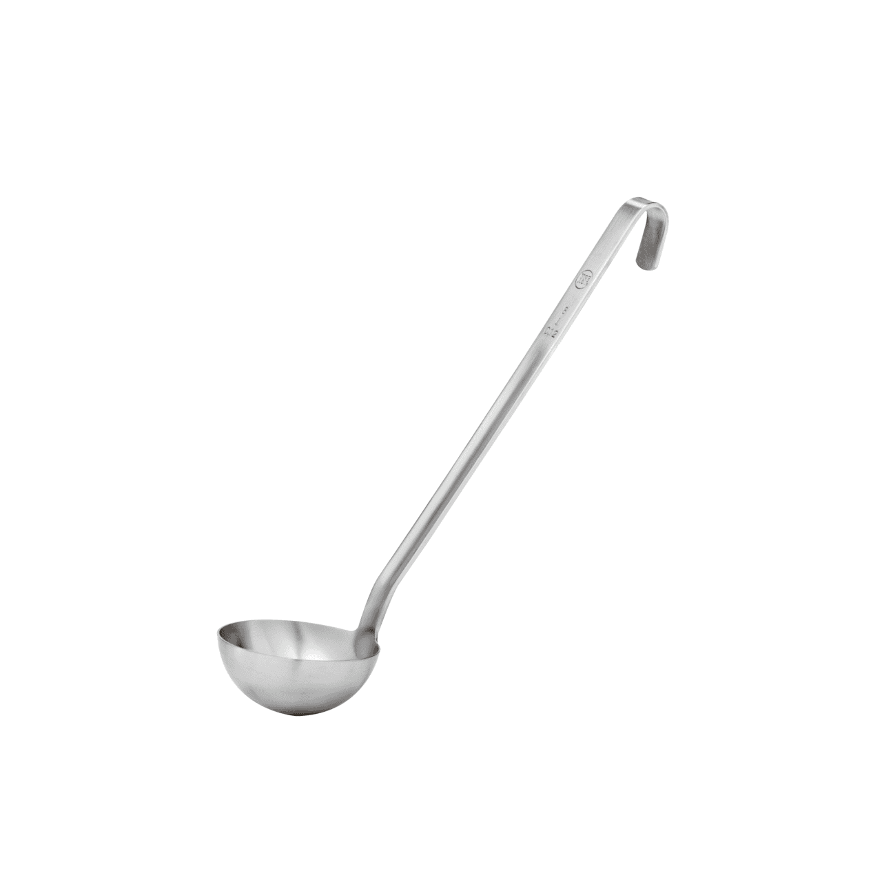 Mestolo inox unipezzo cm.6,5