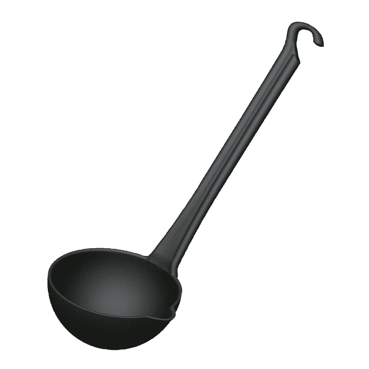 Mestolo manico corto pa+ cm.10×27