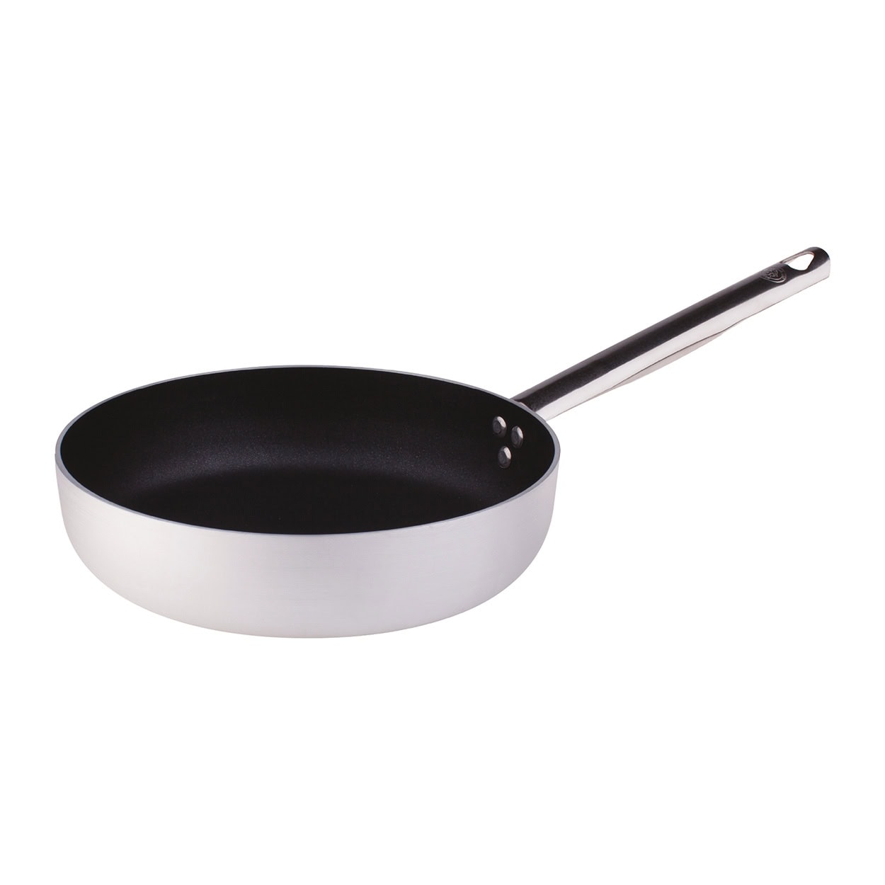 Padella dritta friggere un manico platinum cm.32