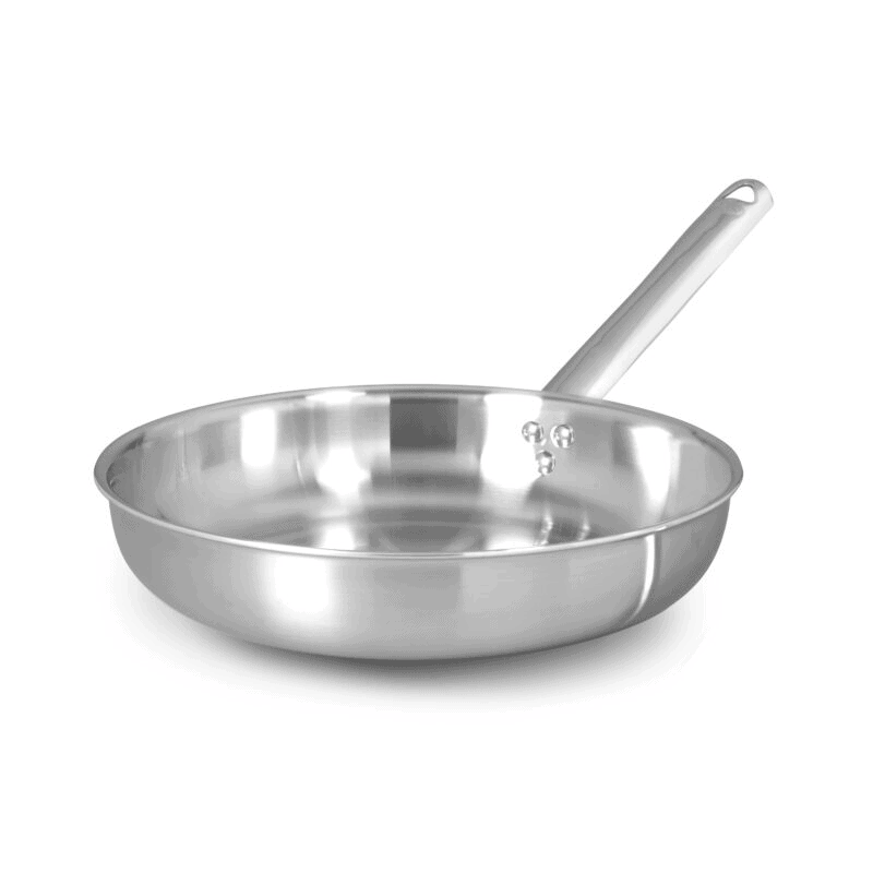 Padella un manico alu-inox cm.32