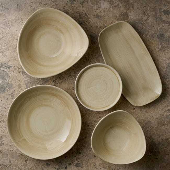 Piatto fondo bowl coupe stonecast canvas natural cm.24,8