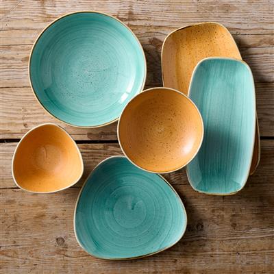 Piatto fondo bowl coupe stonecast tangerine cm.24,8