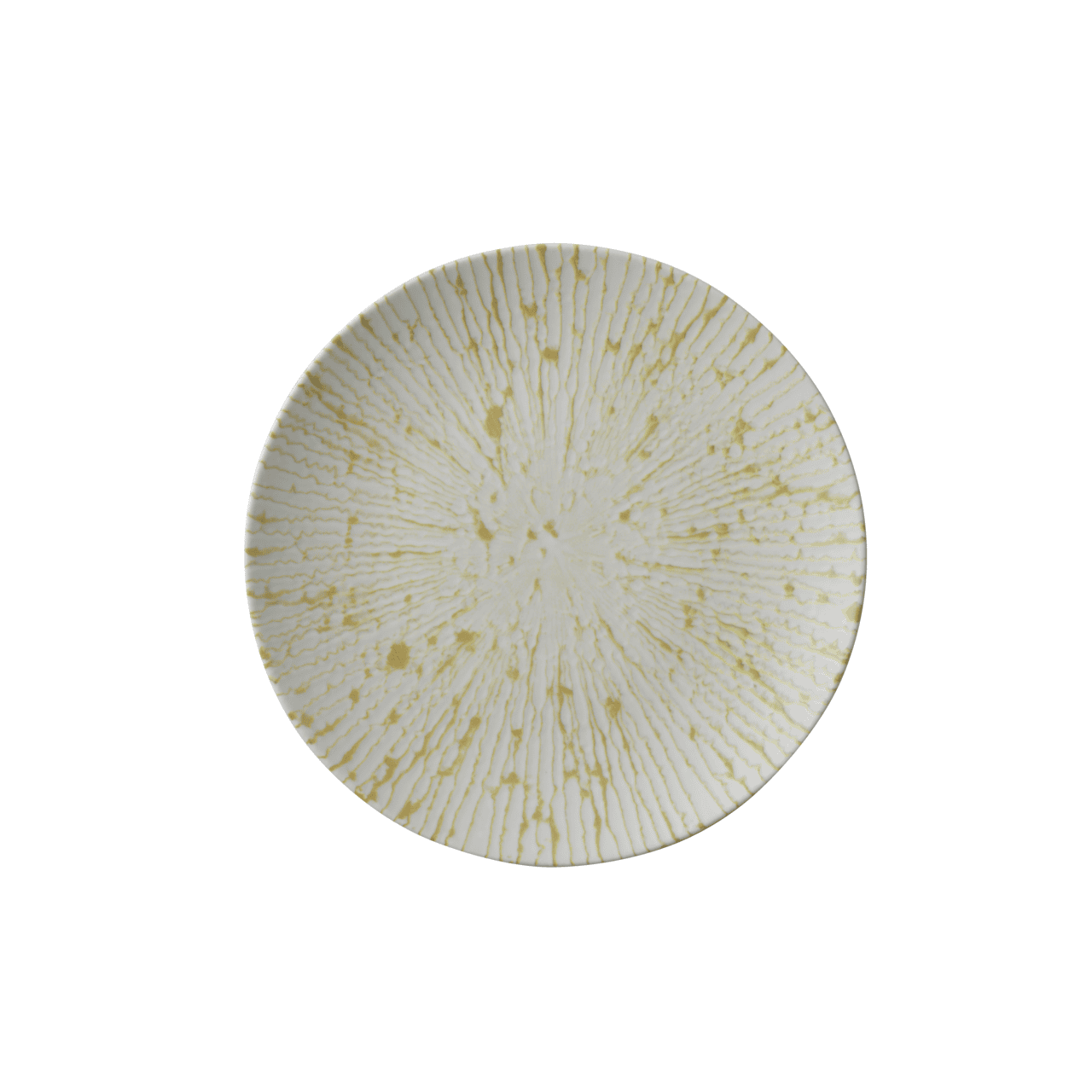 Piatto pane golden ray cm.14