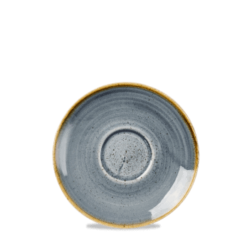 Piatto per tazza cappuccino stonecast blueberry cm.15,6