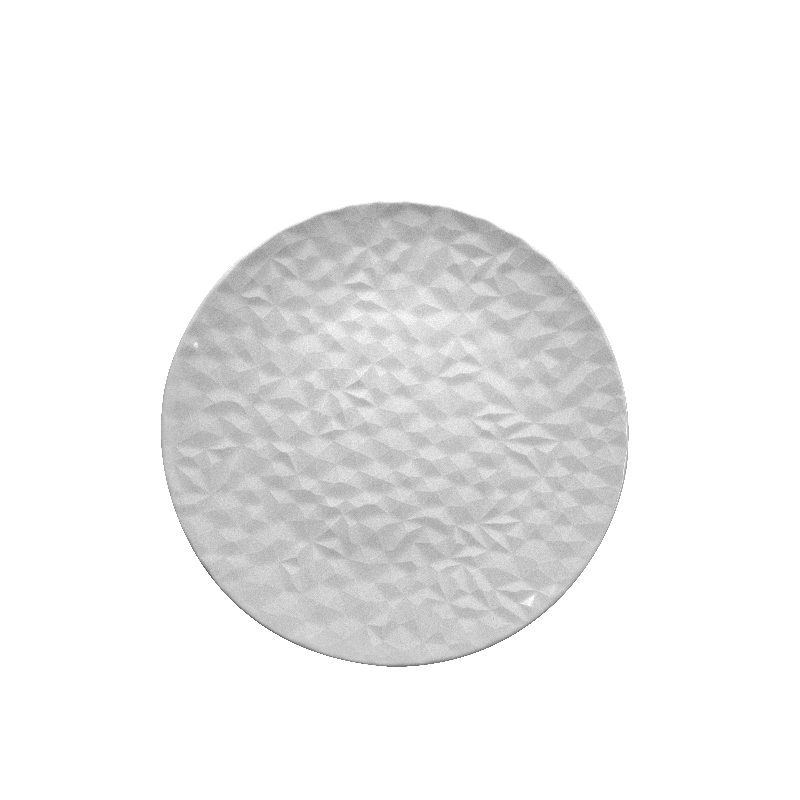 Piatto piano avorio hesperis cm.30,5