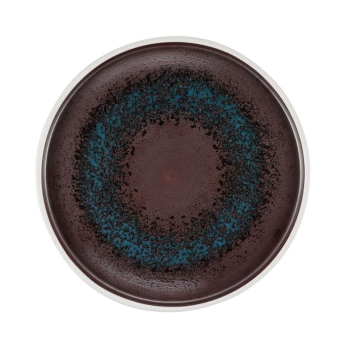 Piatto piano estia blu cm.18