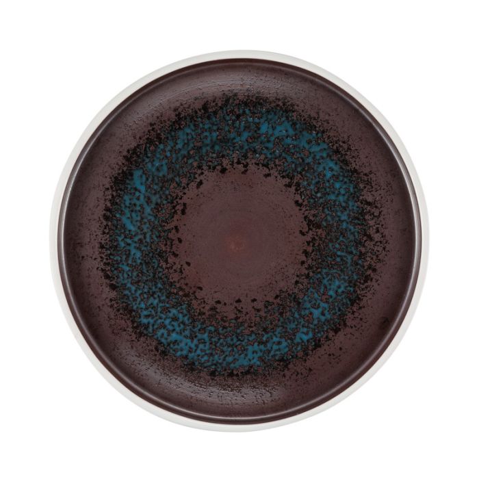 Piatto piano estia blu cm.28,5
