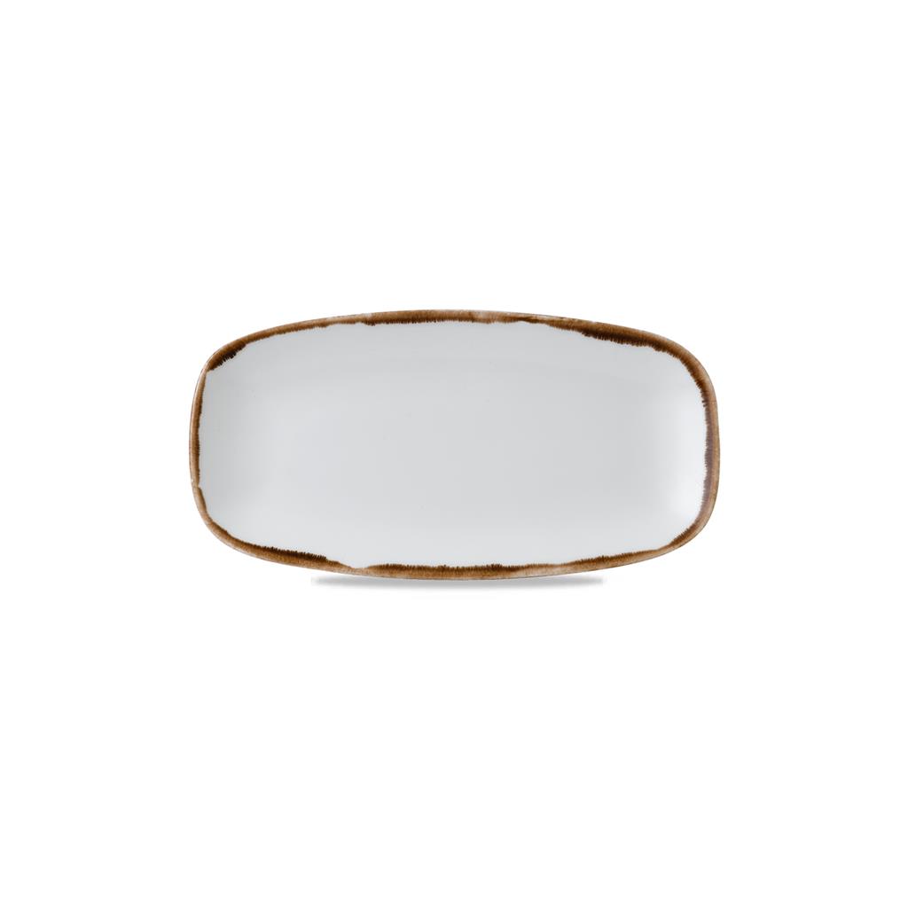 Piatto rettangolare oblong chef harvest natural cm.29,8×15,3
