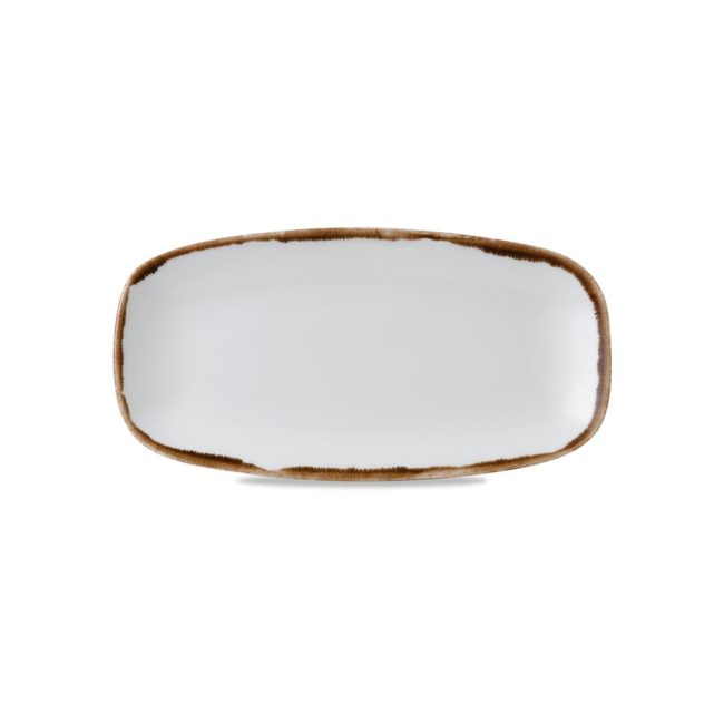 Piatto rettangolare oblong chef harvest natural cm.35,5×18,9