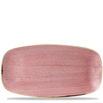 Piatto rettangolare oblong chef stonecast petal pink cm.35,5×18,9