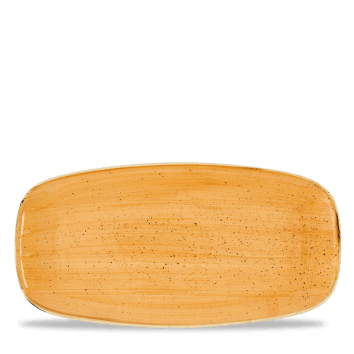 Piatto rettangolare oblong chef stonecast tangerine cm.29,8×15,3