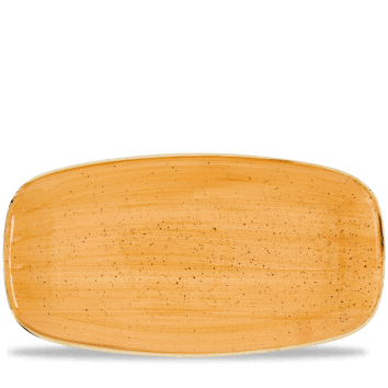 Piatto rettangolare oblong chef stonecast tangerine cm.35,5×18,9