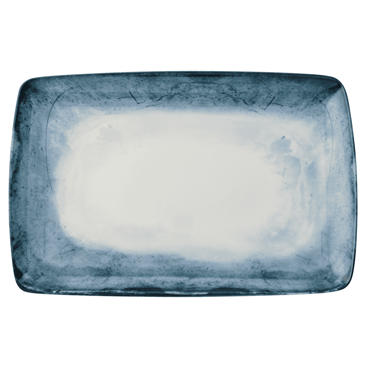 Piatto rettangolare shade sea cm.35×22