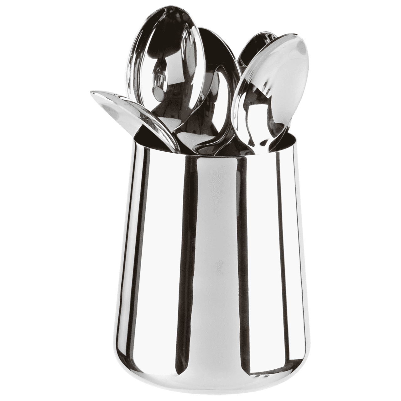 Portacucchiaini inox cm.6x9h