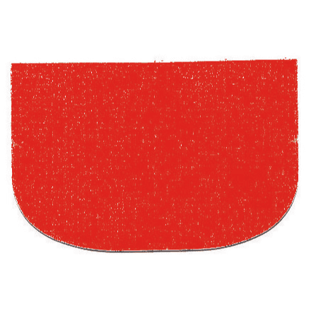 Raschietto polipropilene rosso mm.148×99