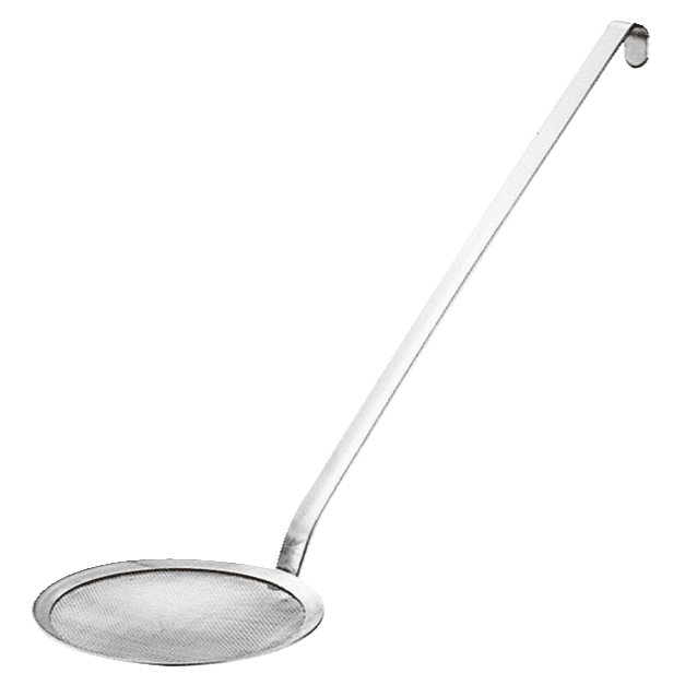 Schiumarola a rete passabrodo inox cm.40