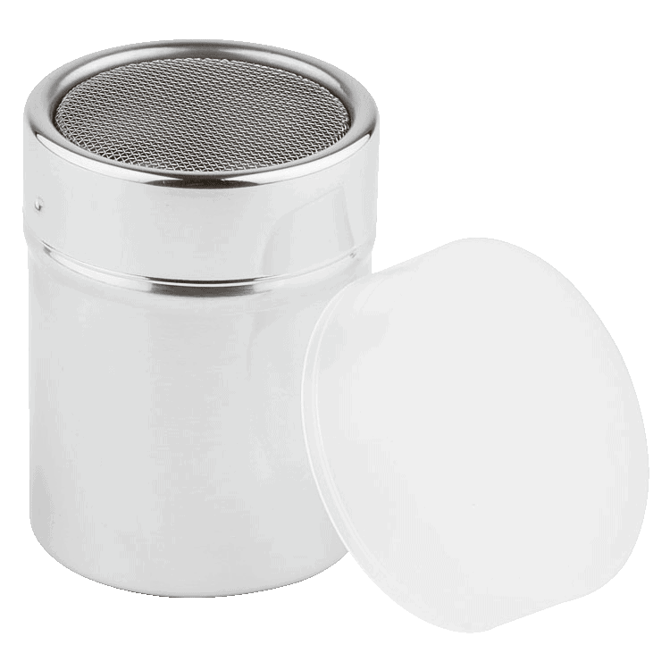 Spargizucchero a rete inox cm.9