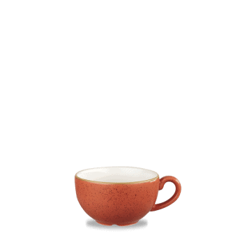 Tazza cappuccino stonecast spiced orange cl.22,7