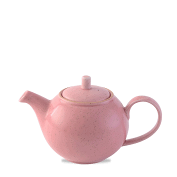 Teiera con coperchio stonecast petal pink cl.42,6