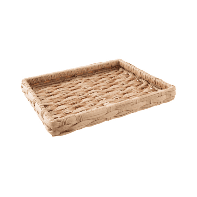Vassoio gn1/2 polyrattan radici cm.32,5×26,5x4h