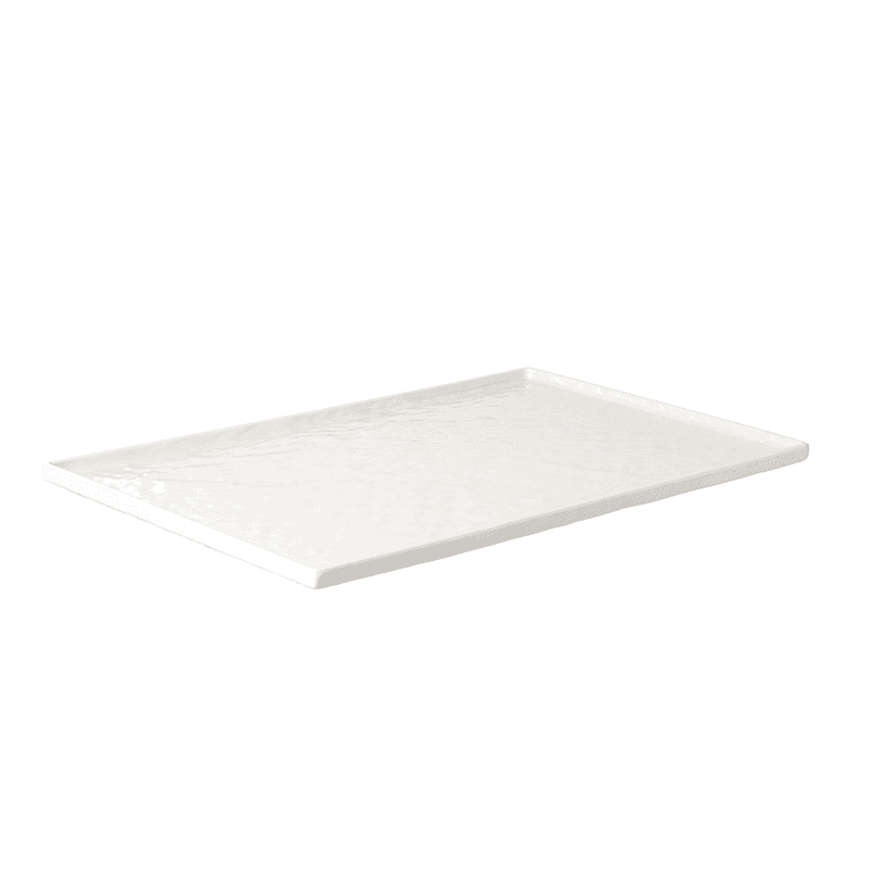 Vassoio rettangolare marmo bianco gn 1/1