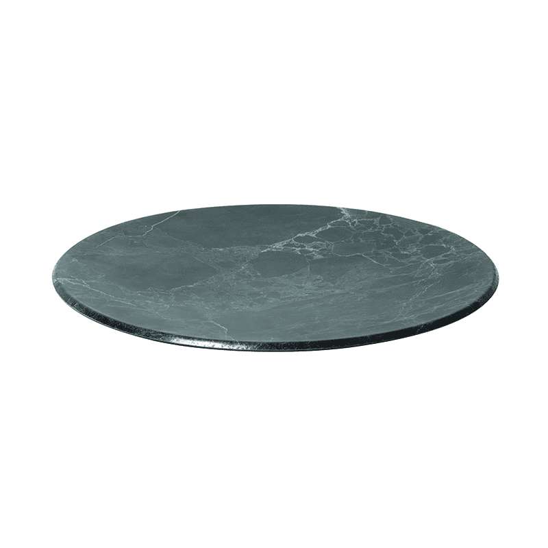 Vassoio rotondo royal black cm.44×3